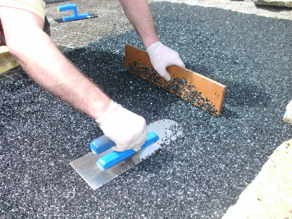 Werkzeuge Steinteppichverlegung
