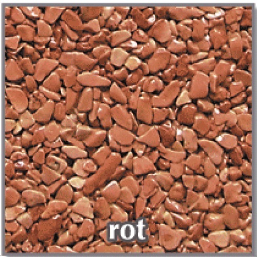 Steinteppich für Drainmörtel