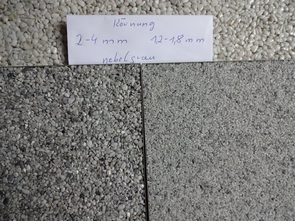Reparaturgebinde Körnung 2-4 mm Marmorkies Steinteppich